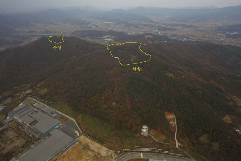 증평 추성산성 사진