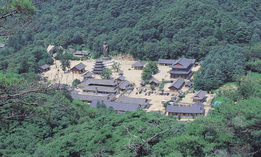 보은 법주사 팔상전 사진