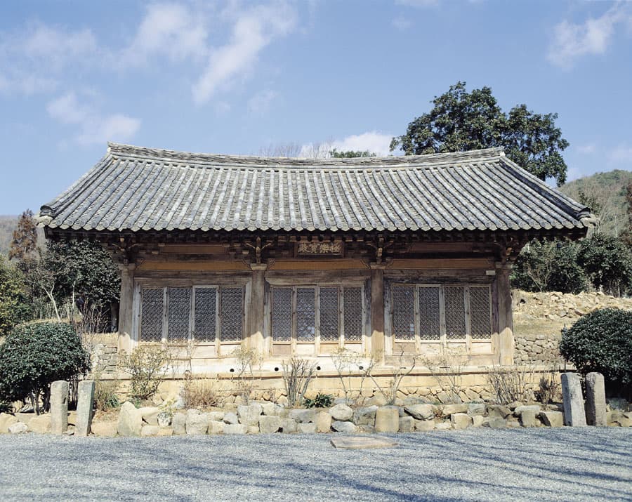 강진 무위사 극락보전 사진