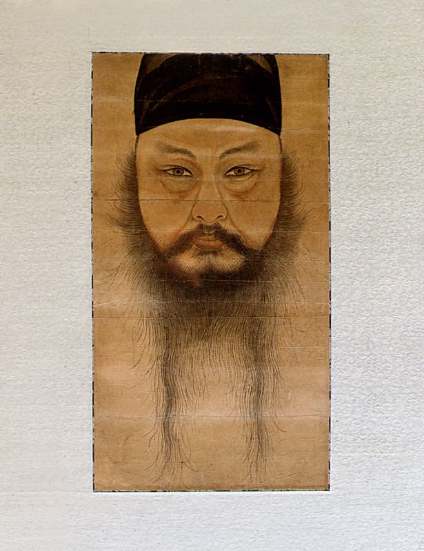 윤두서 자화상 사진