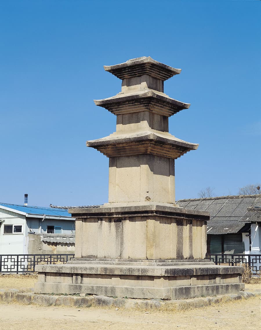 창녕 술정리 동 삼층석탑 사진
