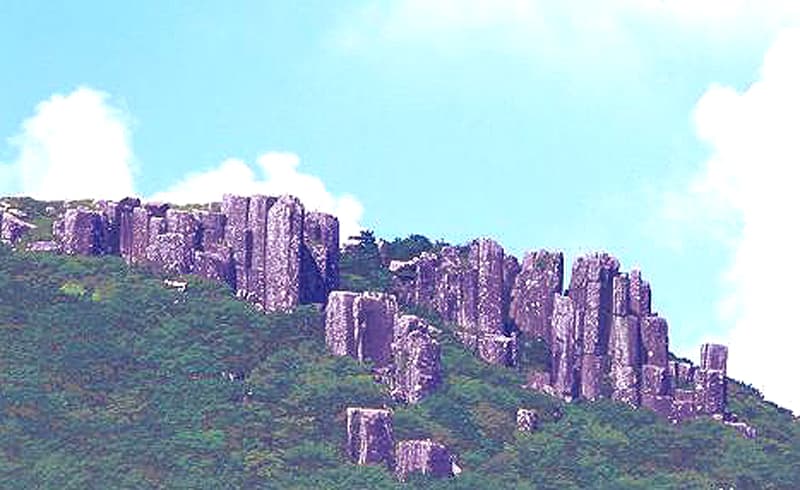무등산 주상절리대 사진