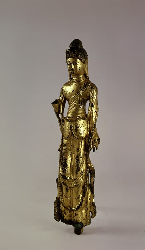 금동보살입상(1984) 사진