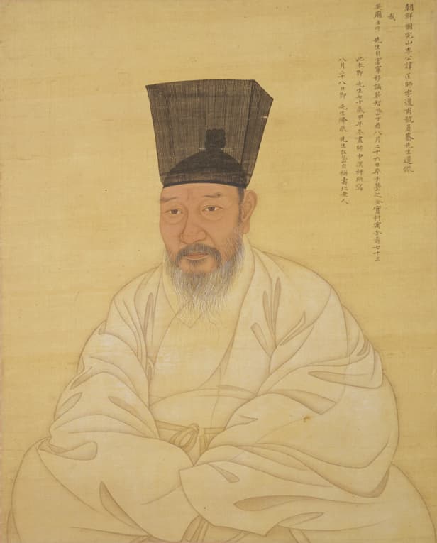 이광사 초상 사진