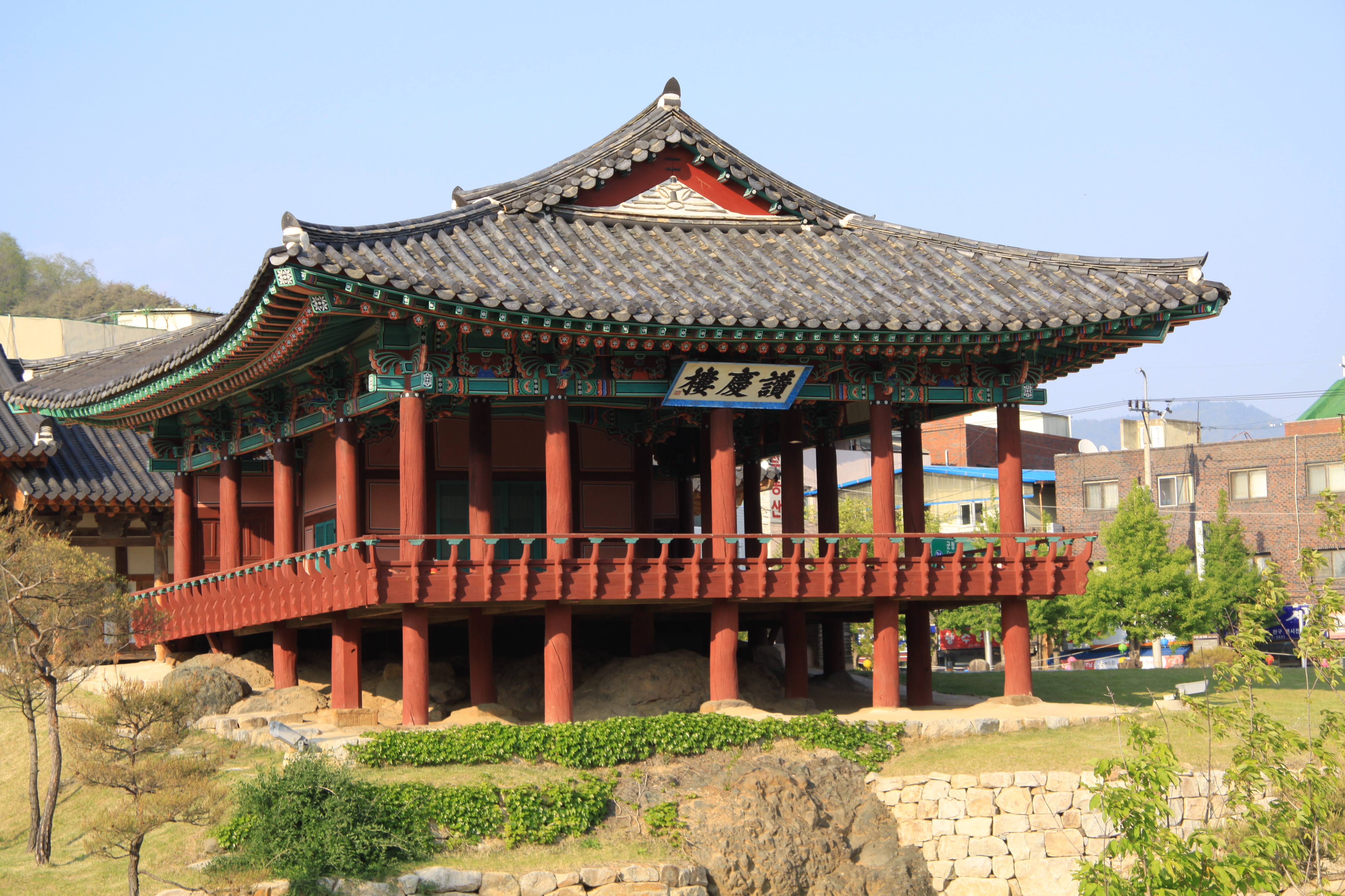청송 찬경루 사진