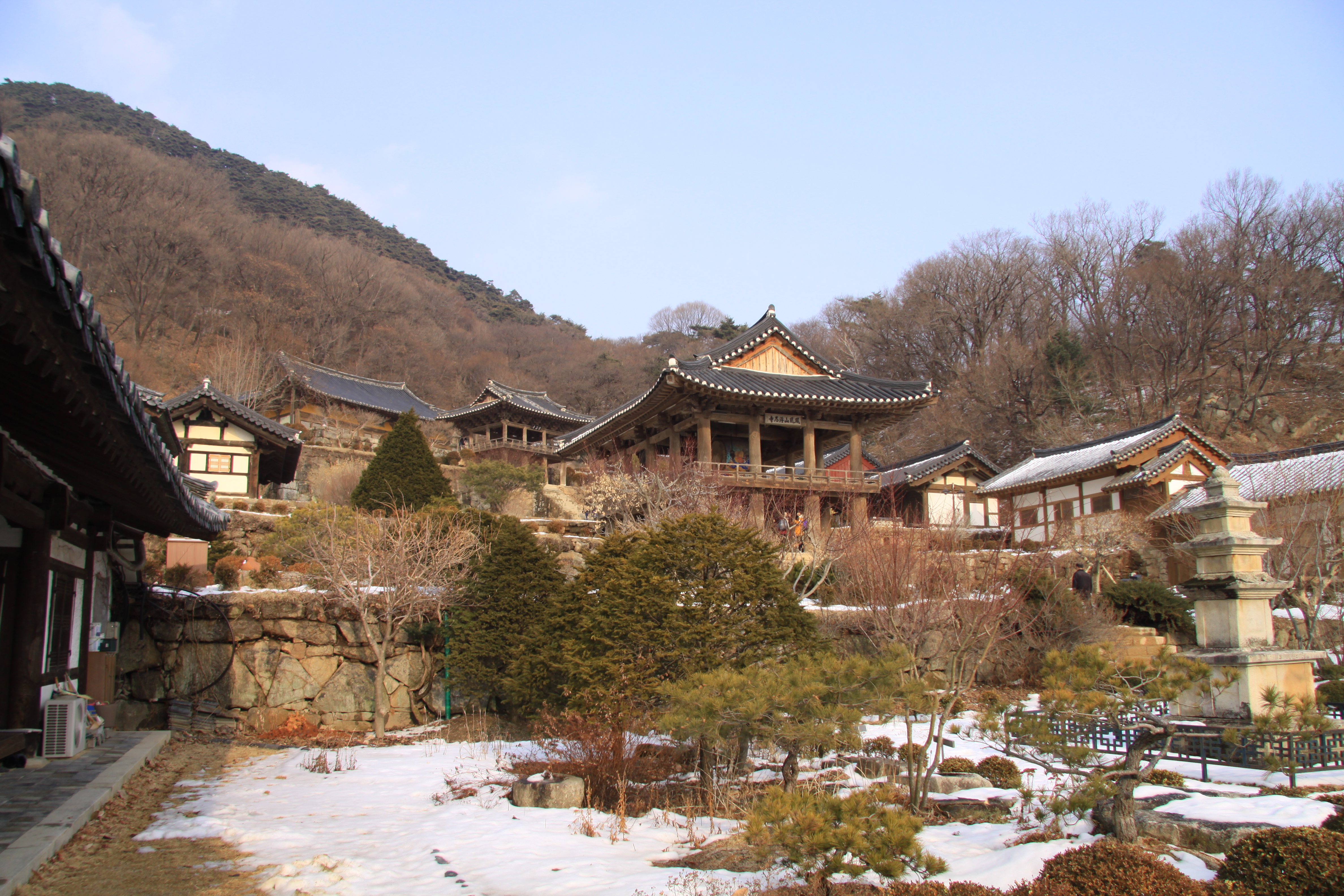 영주 부석사 범종각 사진