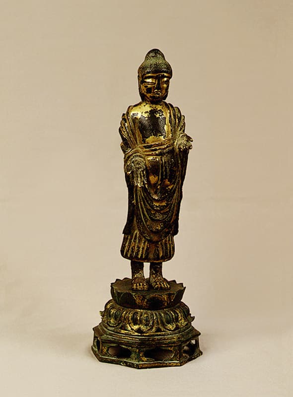 금동여래입상(1963) 사진