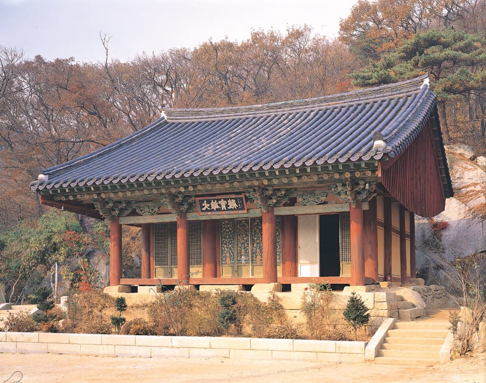 강화 정수사 법당 사진