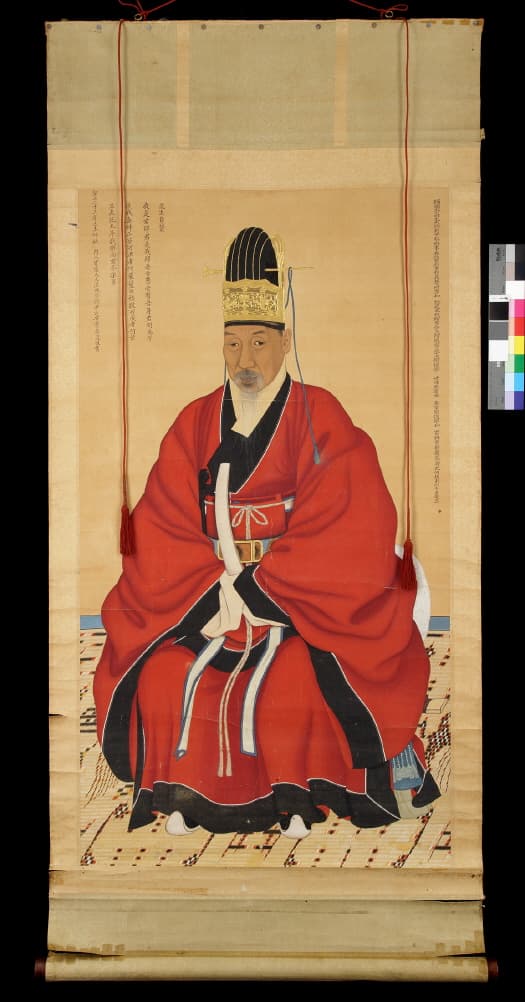 채제공 초상 일괄 - 금관조복본 사진
